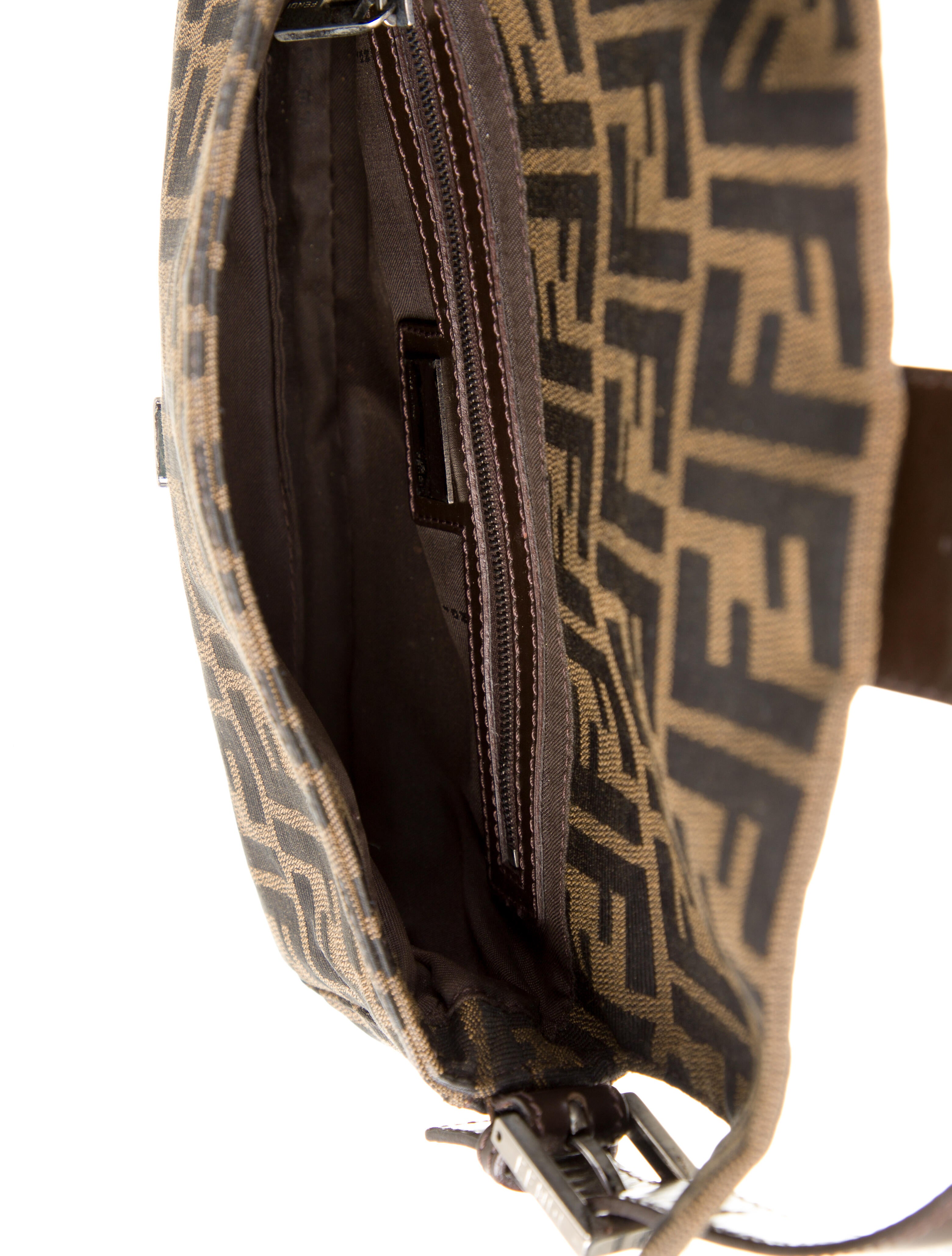 Fendi Zucca Baguette Bag